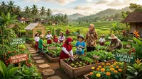 5 Cara Bikin Kebun Sayur Cantik di Desa untuk Edukasi Anak yang Seru &amp; Menyenangkan