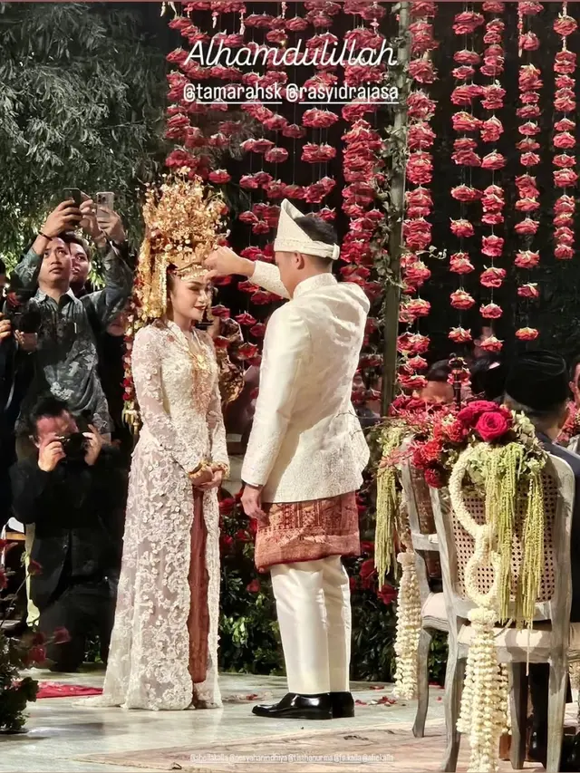 Rasyid Rajasa dan Tamara Kalla
