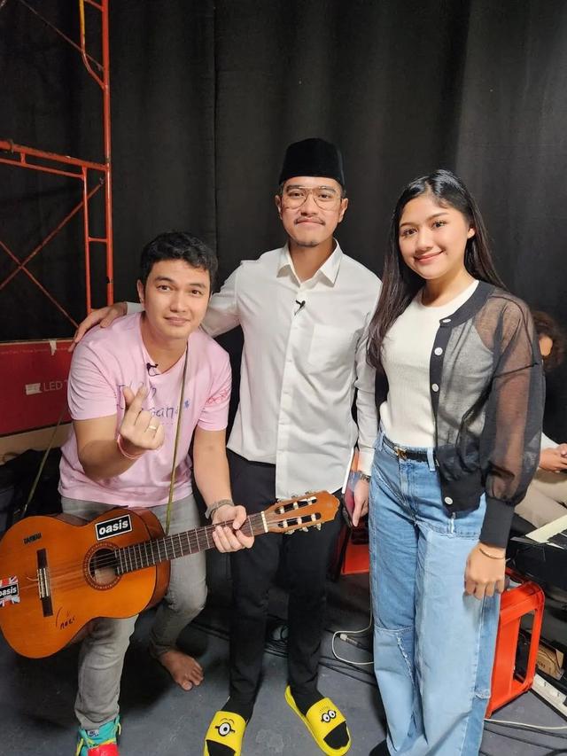 Aldi Taher Bertemu Kaesang dan Erina Gudono