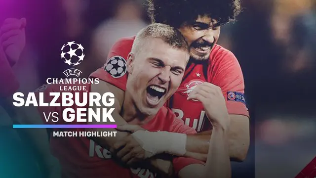 Berita video highlights Liga Champions 2019-2020 antara Red Bull Salzburg melawan KRC Genk yang berakhir dengan skor 6-2, Selasa (17/9/2019).