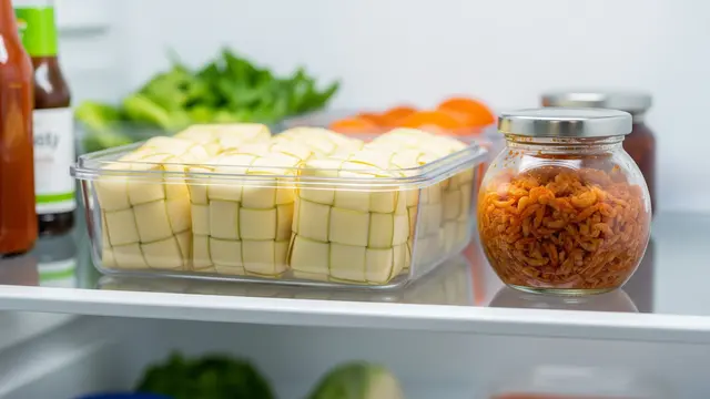 Menyimpan Ketupat Ebi Pontianak