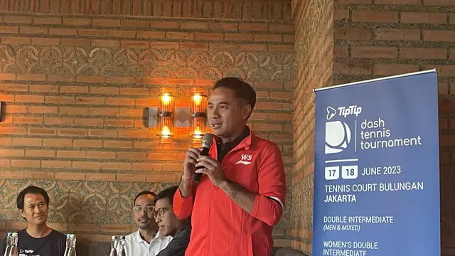 Konferensi Pers Dash Tennis Tournament