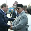 Momen Prabowo Lepas Kepulangan Presiden Mesir El-Sisi di Halim