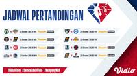 Jadwal dan Live Streaming NBA 2021/2022 Regular Season Pekan Ini di Vidio. (Sumber : dok. vidio.com)