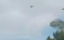 Viral Rekaman Terakhir Kali Helikopter PK-CFX Mengangkasa, Terbang Rendah Sebelum Jatuh di Sekadau Kalbar
