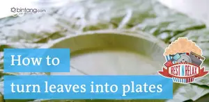 Seperti Ini Piring Daun Buatan Jerman