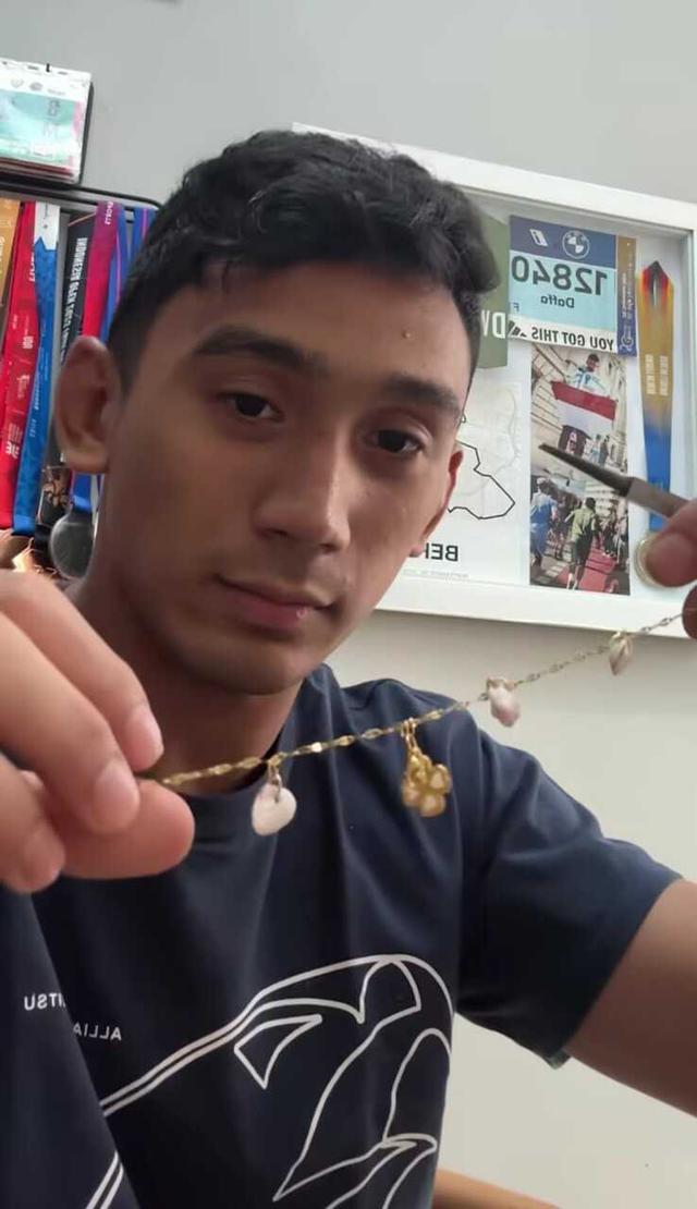 Tak belikan barang mewah, Daffa Wardhana pilih bikin sendiri kado ulang tahun untuk Ariel Tatum