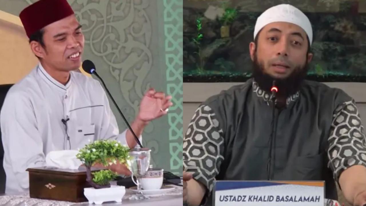Ustadz Abdul Somad (UAS) dan Ustadz Khalid Basalamah