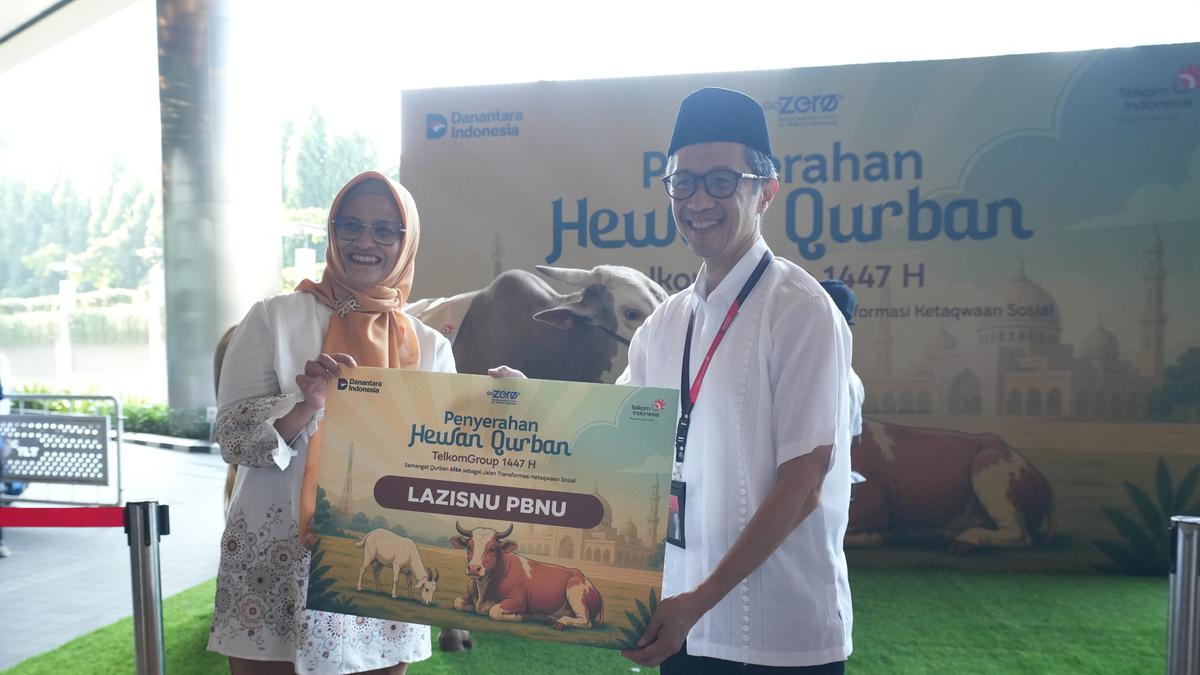 TelkomGroup Salurkan 910 Hewan Kurban, Bukti Komitmen Sosial Berkelanjutan