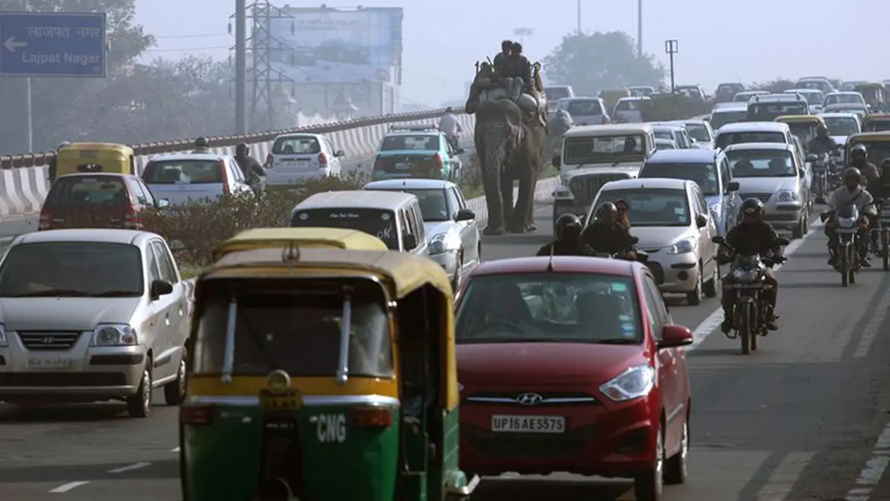 Angka kecelakaan lalu lintas di jalanan India tinggi