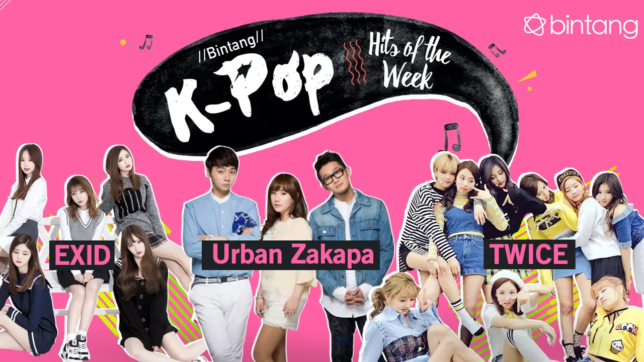 [Bintang] Bintang K-Pop Hits of the Week: Urban Zakapa, EXID, TWICE
