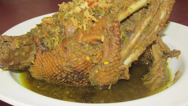 Gulai itiak lado mudo. (Liputan6.com/ Wikipedia).