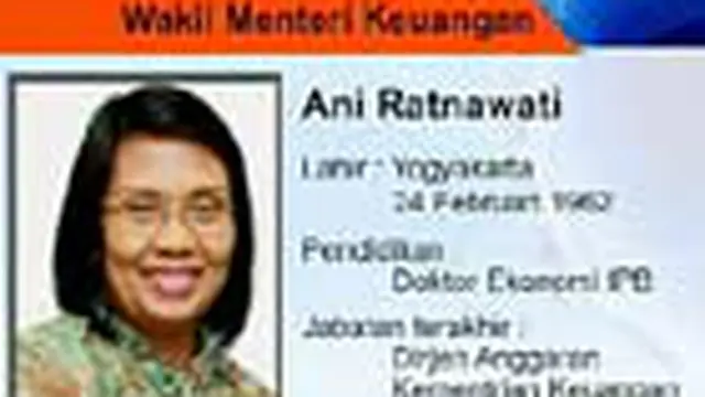 Ani Rahmawati Ditunjuk Wakil Menteri Keuangan