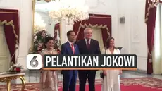 Presiden RI terpilih Joko Widodo sempat menerima kedatangan dari Perdana Menteri Australia dan Singapura jelang dilantik.