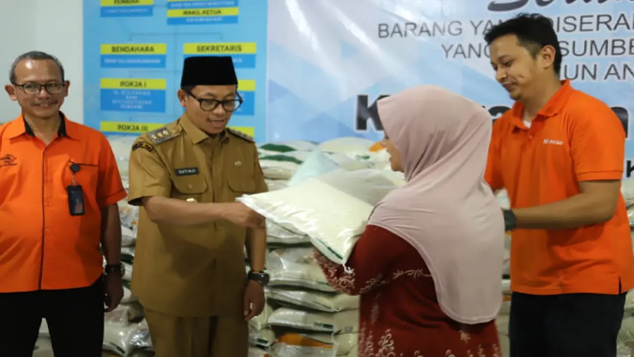 Bantuan Beras untuk 24.063 Keluarga Miskin di Kota Malang Mulai Disalurkan