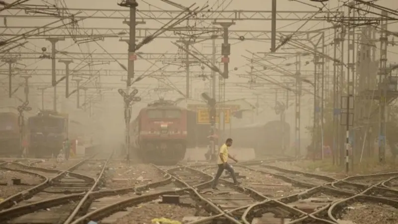 Polusi udara akut melanda ibu kota India, New Delhi (AFP)