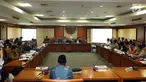 Suasana rapat pembahasan RUU Nomor 15 Tahun 2003 tentang Pemberantasan Tindak Pidana Terorisme, Jakarta, Rabu (23/5). Revisi UU yang sempat mangkrak selama dua tahun ini ditargetkan kelar pada Jumat, (25/5/2018). (Liputan6.com/Johan Tallo)