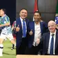 7 Momen Presiden FIFA dan Ketum PSSI Main Sepakbola Bareng, Tuai Kecaman (Sumber: Twitter/PSSI)