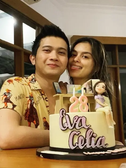 Eva Celia dan Demas Narawangsa (Instagram/demasnarawangsa)