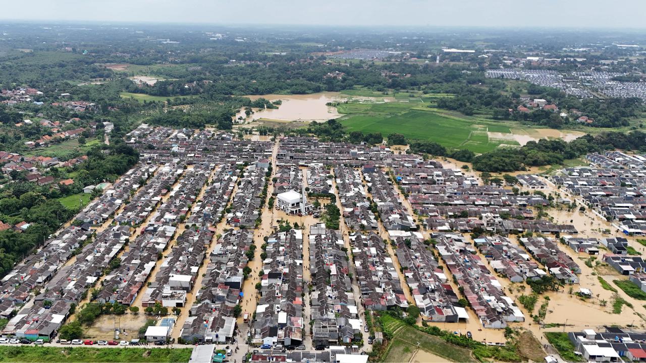 Ribuan Rumah di Parung Panjang Terencam Banjir Luapan Kali Cimanceuri