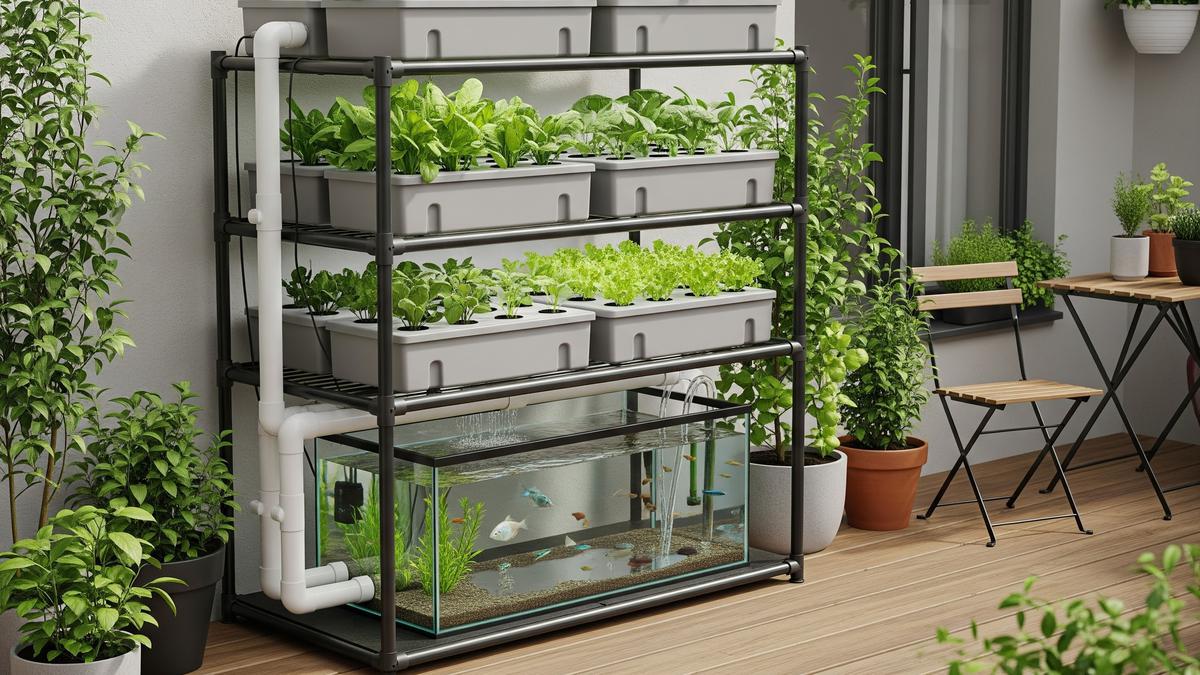 7 Desain Rumah Sempit dengan Sistem Aquaponik di Teras Belakang, Tumbuhkan Bahan Makanan Sendiri