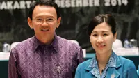 Istri cagub DKI Jakarta nomor urut dua, Basuki Tjahaja Purnama atau akrab disapa Ahok, yaitu Veronica Tan beberapa kali mengadakan blusukan untuk bertemu warga. 