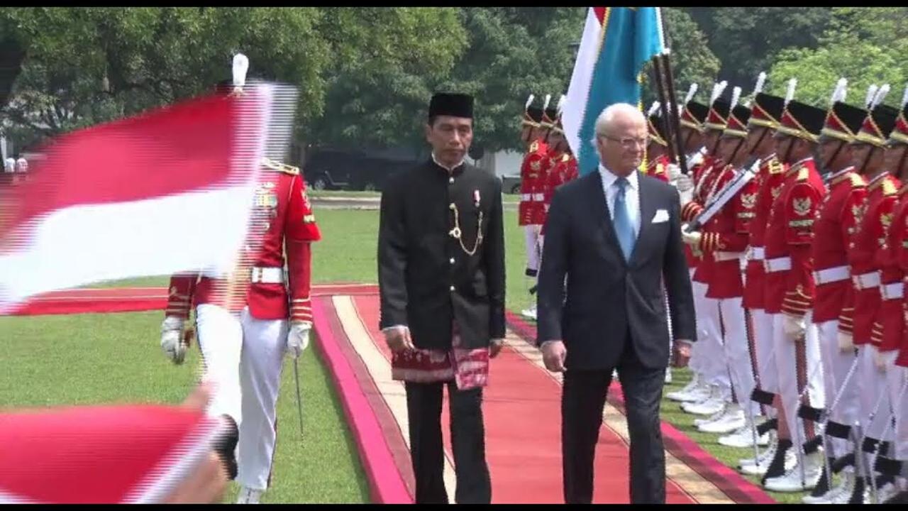Jokowi - Raja Swedia