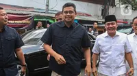 Wali Kota Medan, Bobby Nasution menyambangi kantor Dewan Pimpinan Pusat Partai Kebangkitan Bangsa (DPP PKB) di Menteng, Jakarta Pusat, Selasa (4/6/2024). (Liputan6.com/Angga Yuniar)