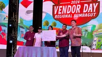 Vendor Day Tahun 2024 PT Pertamina Patra Niaga Regional Sumbagut dilaksanakan di Kota Medan (Reza Efendi/Liputan6.com)