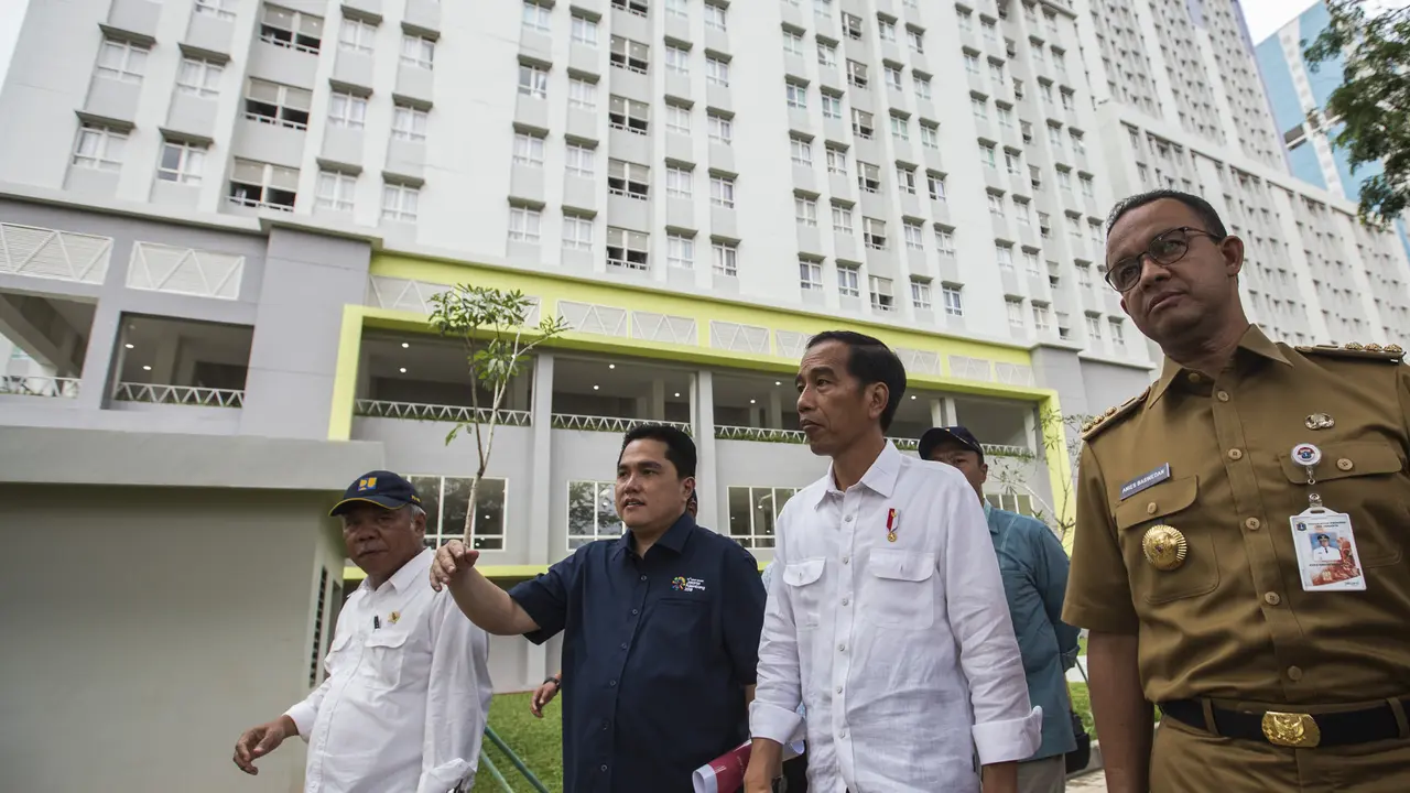 Jokowi Pantau Wisma Atlet