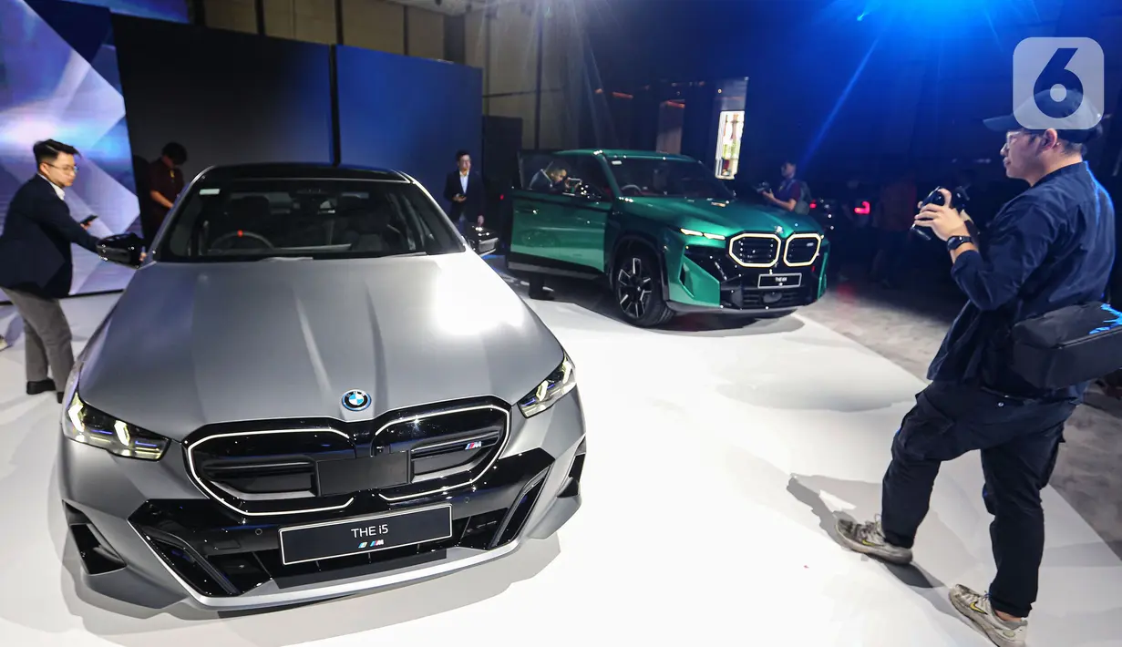 BMW Seri 5 bensin dibekali mesin berkapasitas 1.998 cc 4 silinder. (Liputan6.com/Angga Yuniar)