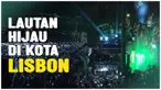Berita Video, para pemain dan fans Sporting Lisbon merayakan gelar juara Liga Portugal yang ke-20 pada Minggu (4/5/2024)
