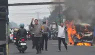 Cerita Dramatis Pasutri Lolos dari Maut saat Mobil Terbakar di Sukabumi