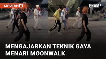 VIDEO: Bikin Penasaran, Video Ini Mengajarkan Teknik Gaya Menari Moonwalk