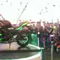 PT Kawasaki Motor Indonesia (KMI) resmi memperkenalkan Kawasaki Ninja 650 model tahun 2017 di IMOS 2017.