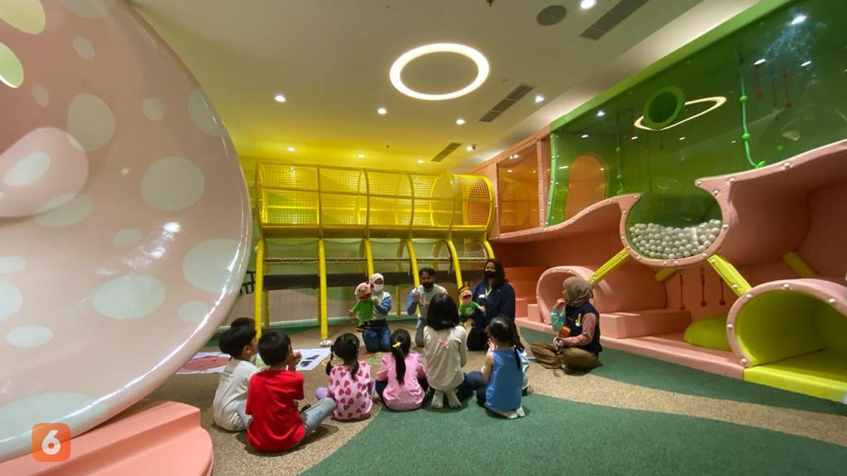 Taman Bermain Bernuansa Hutan Penuh Imajinasi dan Ramah Anak