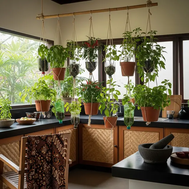 Konsep Kitchen Garden di Rumah Mungil Modern