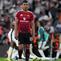 Gelandang Manchester United asal Brasil #18, Casemiro, bereaksi di akhir pertandingan final Liga Europa UEFA antara Tottenham Hotspur dan Manchester United di Stadion San Mames, Bilbao, pada 21 Mei 2025. (CESAR MANSO/AFP)
