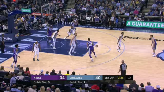 Berita video game recap NBA 2017-2018 antara Memphis Grizzlies melawan Sacramento Kings dengan skor 106-88.