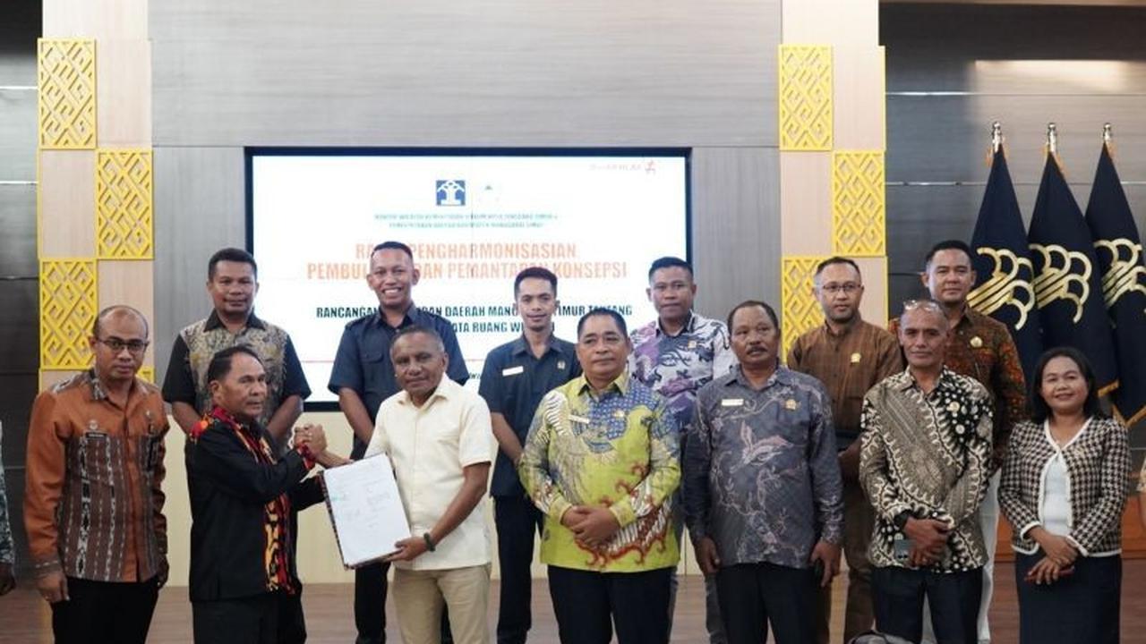 Kemenkum NTT dan Pemkab Manggarai Timur Harmonisasi Ranperda RTRW, Perkuat Pembangunan Daerah