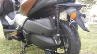 Suspensi belakang Yamaha X-Max 250 (Septian/Liputan6.com)