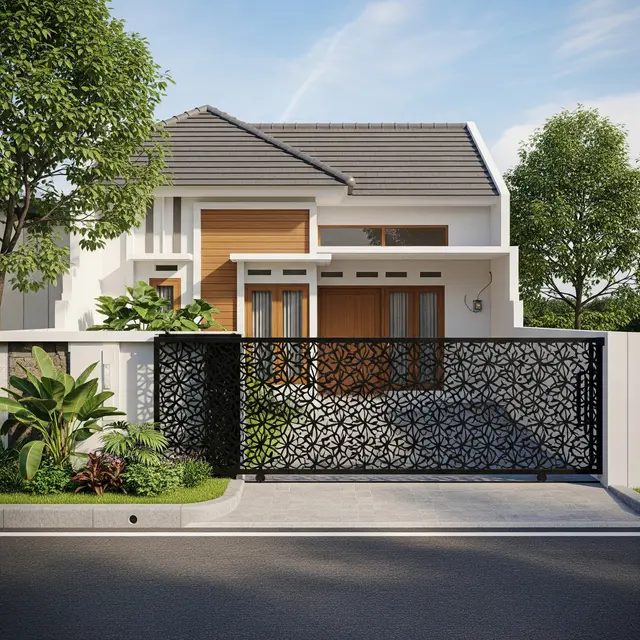 9 Model Pagar Besi yang Cocok untuk Rumah Kecil, Modern dan Tetap Luas