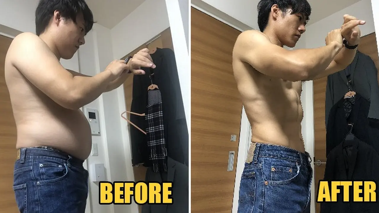 pria turunkan 13kg