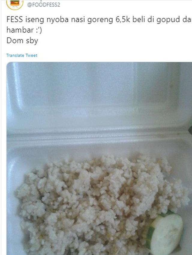 zonk saat pesan makanan online