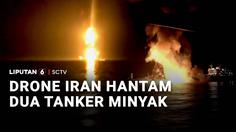 'Drone' Iran Hantam Dua Tanker Minyak yang Diduga Terkait Amerika Serikat