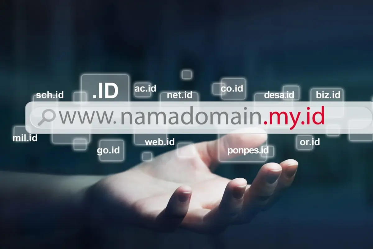 Ilustrasi domain my.id