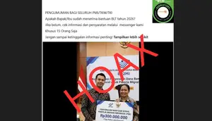 Cek Fakta: Hoaks Video Kementerian BP2MI Serahkan Bansos PMI Rp 300 Juta