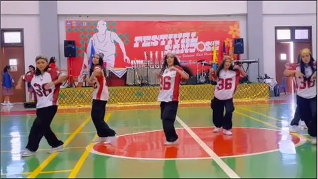 6 Momen Leticia Joseph putri Sheila Marcia ikut festival dance, potretnya disebut makin mirip sang ibu