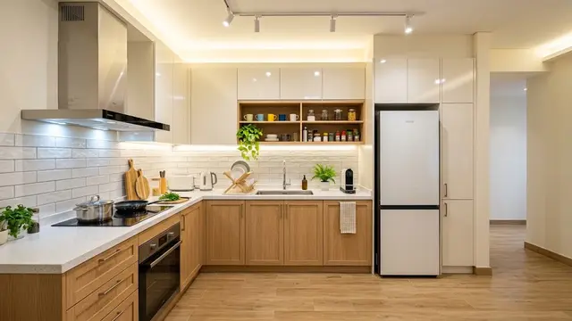 Desain Dapur Tanpa Jendela agar Tidak Pengap/AI Generated