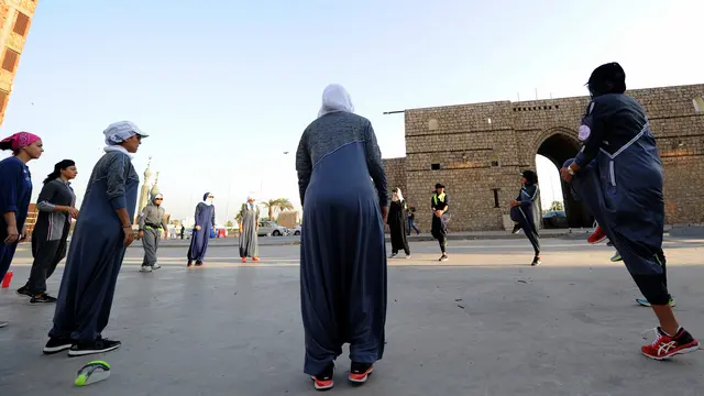 Perempuan Arab Saudi Rayakan Women's Day